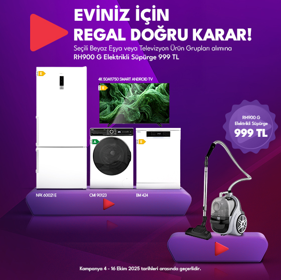Seçili Beyaz Eşya veya Televizyon Ürün Grupları Alımına Küçük Ev Aletleri Ürün Grubunda 2.500 TL İndirim