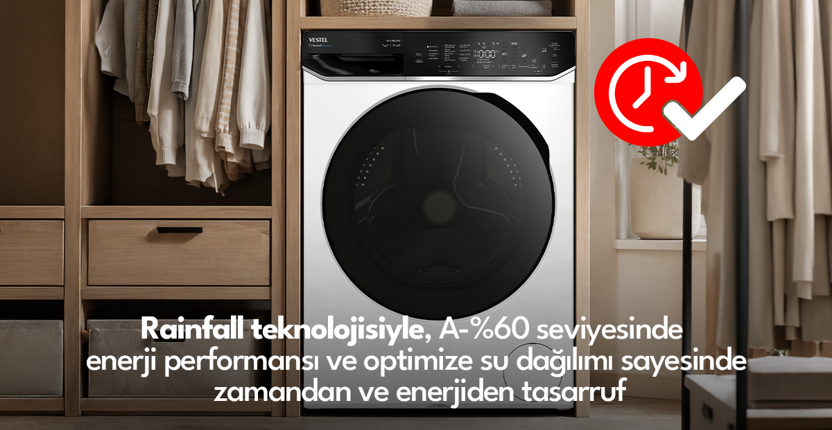 Çamaşır Makinesinde Su Tasarrufu