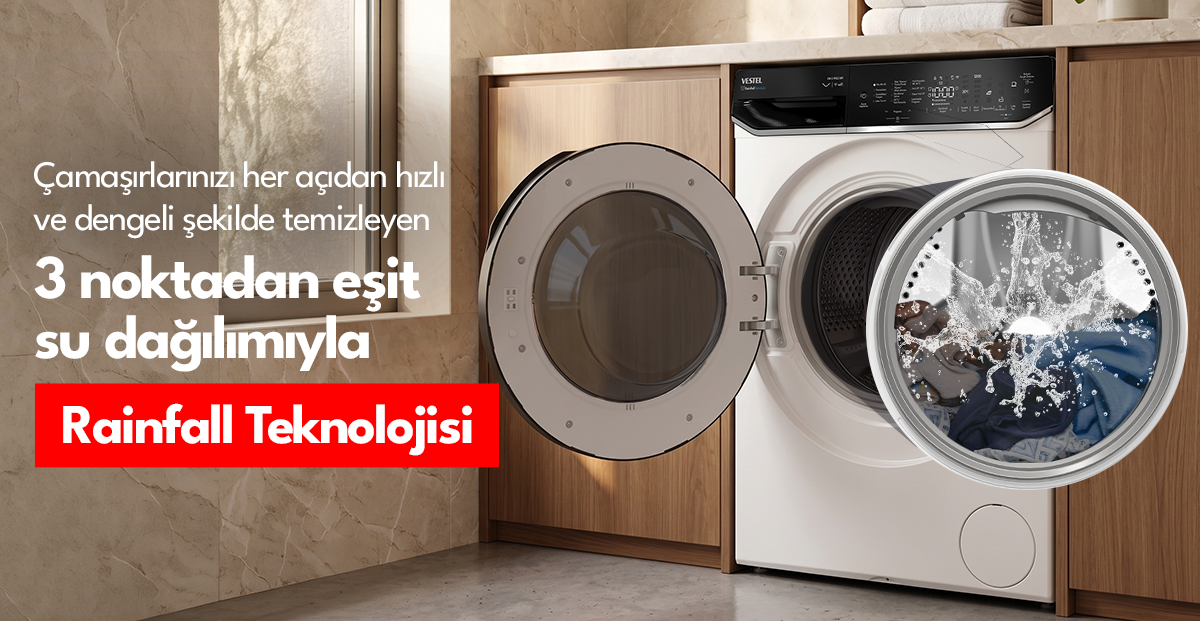Çamaşır Makinesinde Su Tasarrufu