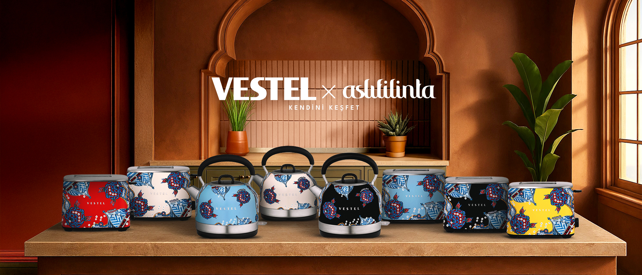 Vestel Aslı Filinta Retro İsbirliği
