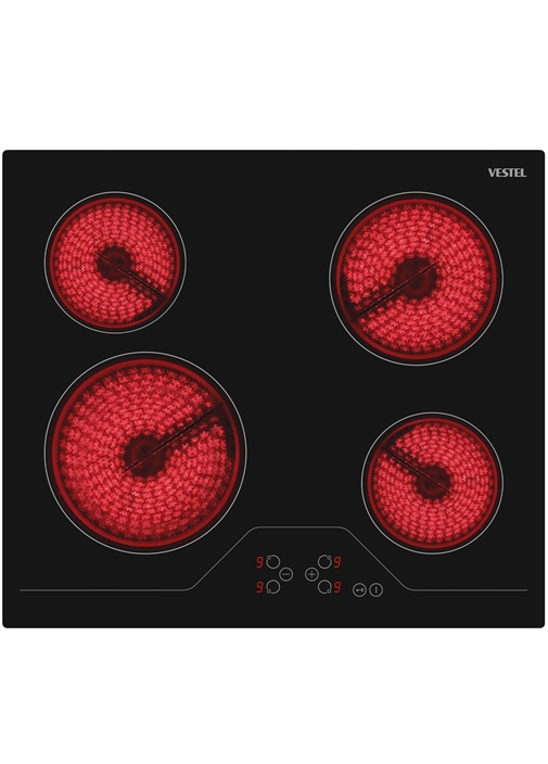 Vestel AO-6330 S 60 cm Vitroseramik Ankastre Ocak