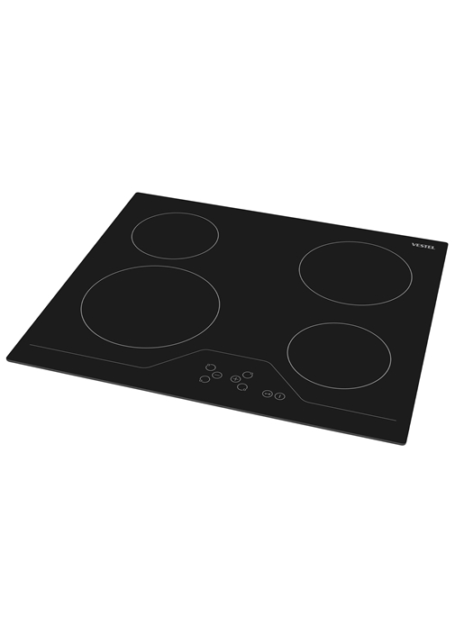 Vestel AO-6330 S 60 cm Vitroseramik Ankastre Ocak