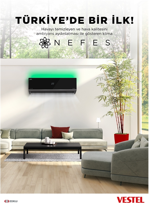 Vestel NEFES INVERTER 092 GI Pro 9000 BTU WIFI Klima