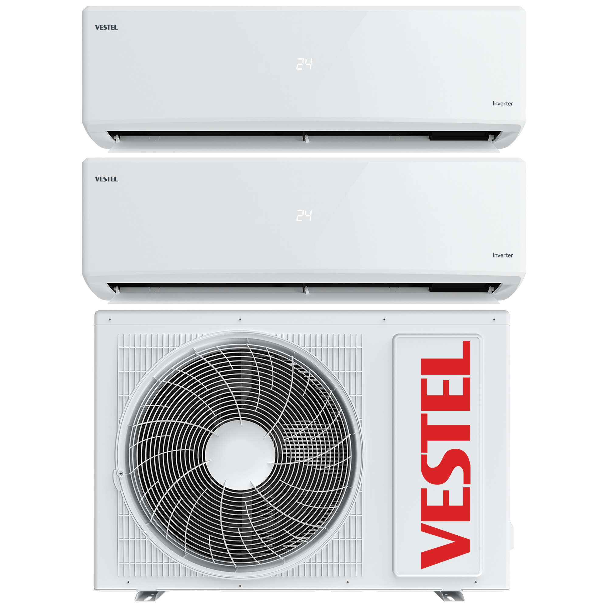 Vestel Flora Doğa Multi Inverter Plus AC 12+12 Klima