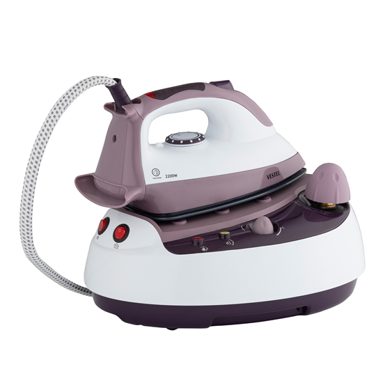 V-Press Serisi 2000 Lila Buhar Jeneratorlu Ütü