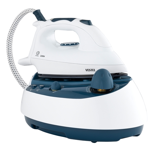 Vestel V-Press Serisi 2000 Mavi Buhar Jeneratörlü Ütü