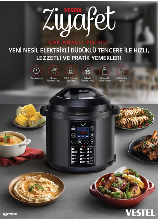 Vestel Ziyafet Çok Amaçlı Pişirici