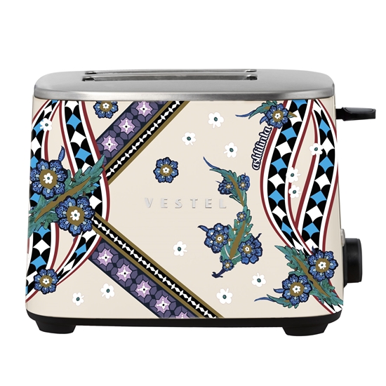 Vestel x Aslı Filinta Retro Bej Saz Ekmek Kızartma Makinesi