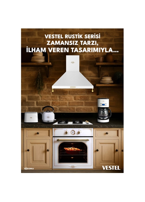 Vestel Rustik Beyaz Ekmek Kızartma Makinesi
