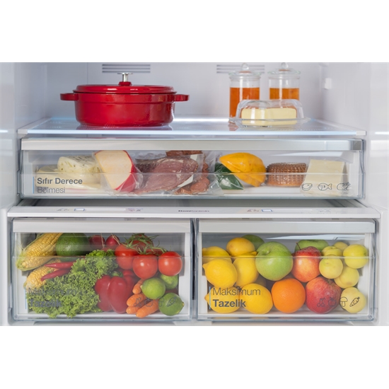 Vestel NFK72022 E WIFI 650 Lt No-Frost Buzdolabı