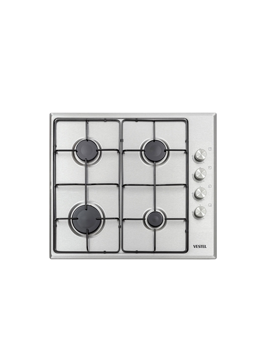 Vestel AO-6004 YX-DG 60 cm 4 Gözü Gazlı Ankastre Ocak