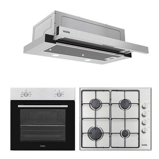 Vestel Aspiratörlü Ankastre Set