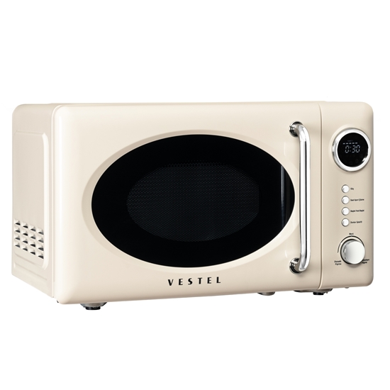 Vestel MD 20 YD Retro Bej Mikrodalga Fırın