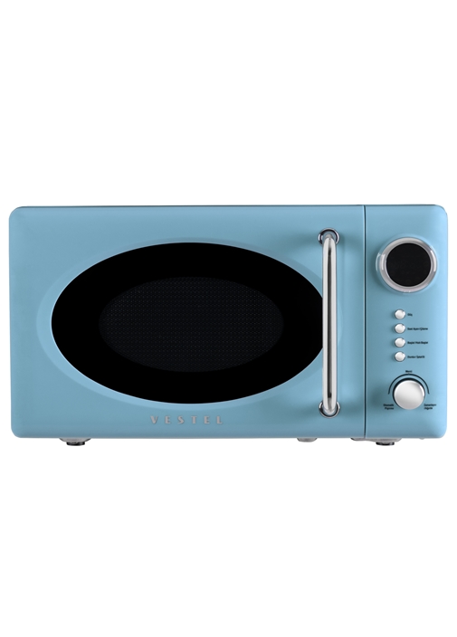 Vestel MD 20 YD Retro Düş Mavisi Mikrodalga Fırın