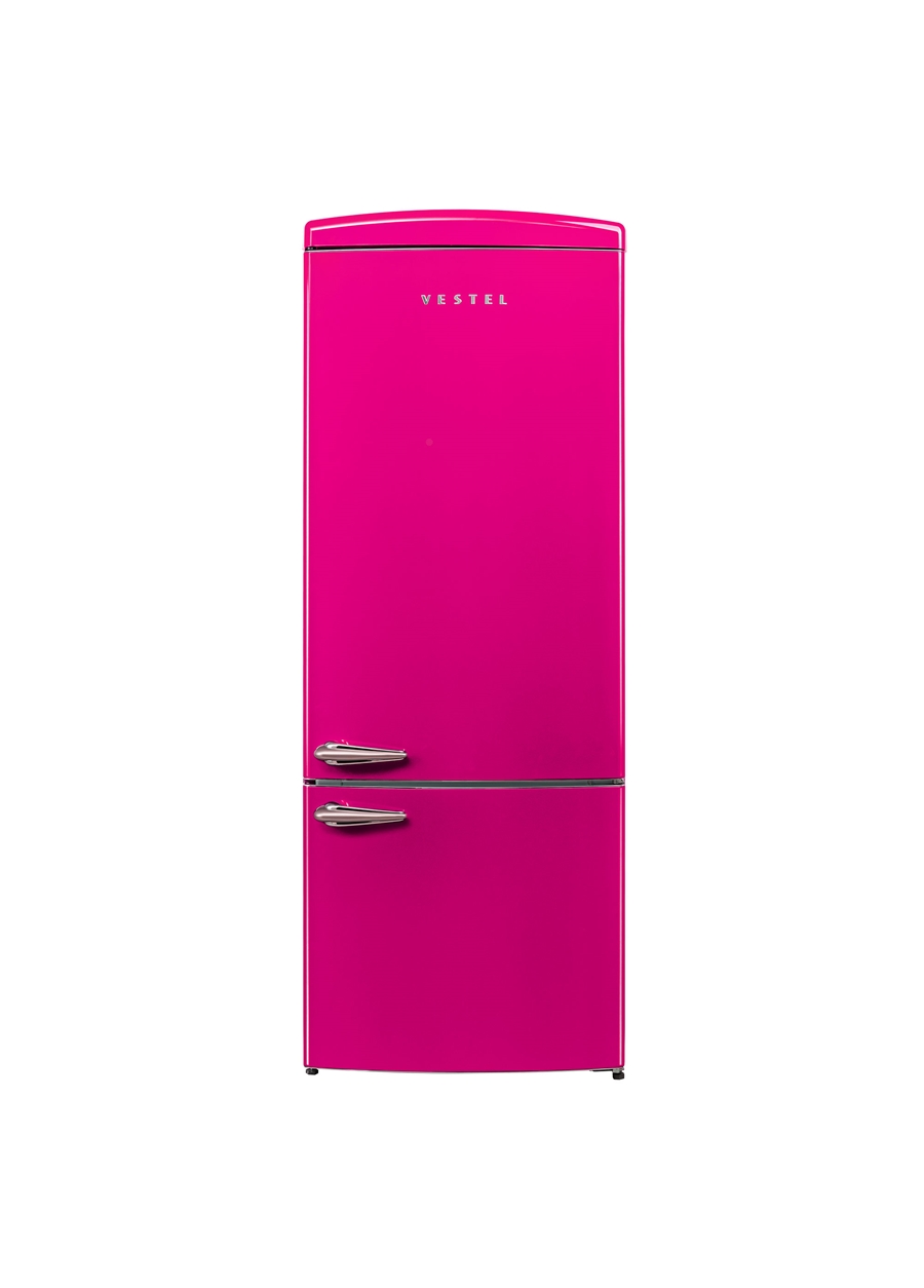 Vestel RETRO NFK52111 Pembe 471 Lt No-Frost Buzdolabı