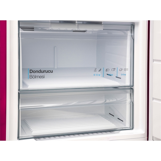 Vestel RETRO NFK52111 Pembe 471 Lt No-Frost Buzdolabı