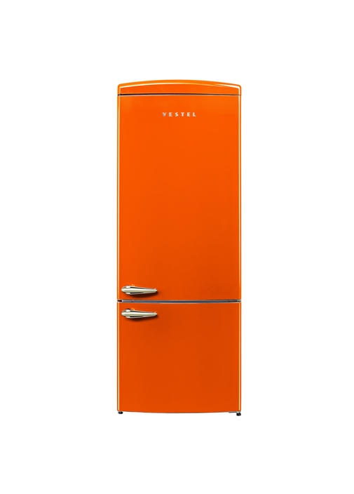 Vestel RETRO NFK52111 Turuncu 471 Lt No-Frost Buzdolabı