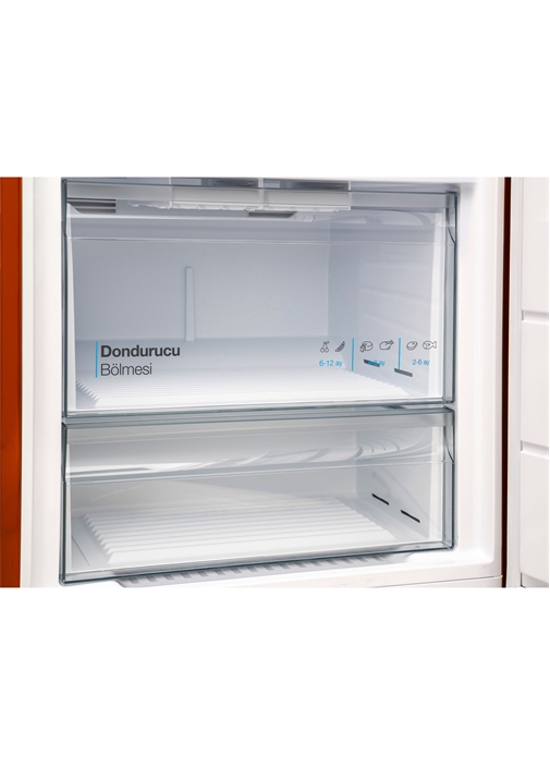 Vestel RETRO NFK52111 Turuncu 471 Lt No-Frost Buzdolabı