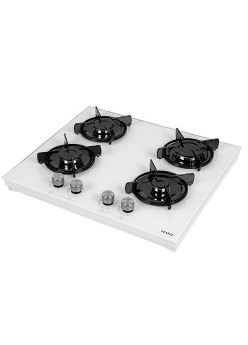 Vestel SO 6114 YB DG 60 cm 4 Gözü Gazlı Set Üstü Ocak