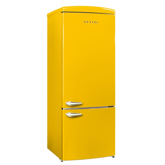 Vestel RETRO NFK52111 Sarı 471 Lt No-Frost Buzdolabı