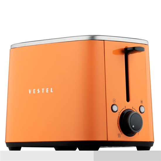 VESTEL RETRO TURUNCU EKMEK KIZARTMA MAKİNESİ