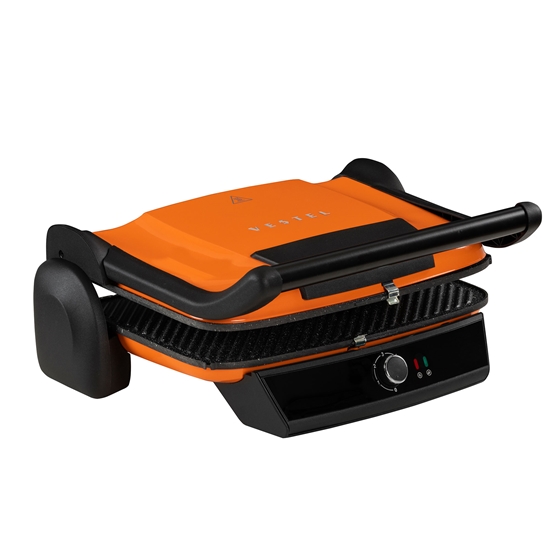 Vestel RETRO T7000 Turuncu Tost Makinesi