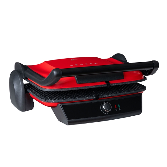 Vestel RETRO T7000 Kırmızı Tost Makinesi