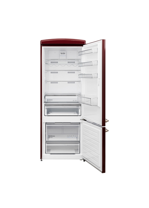 Vestel RETRO NFK52211 Bordo 471 Lt No-Frost Buzdolabı