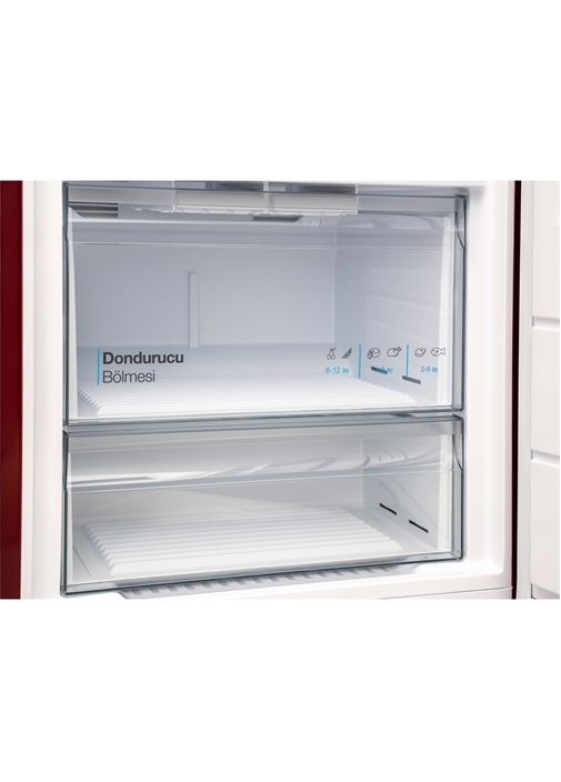 Vestel RETRO NFK52211 Bordo 471 Lt No-Frost Buzdolabı