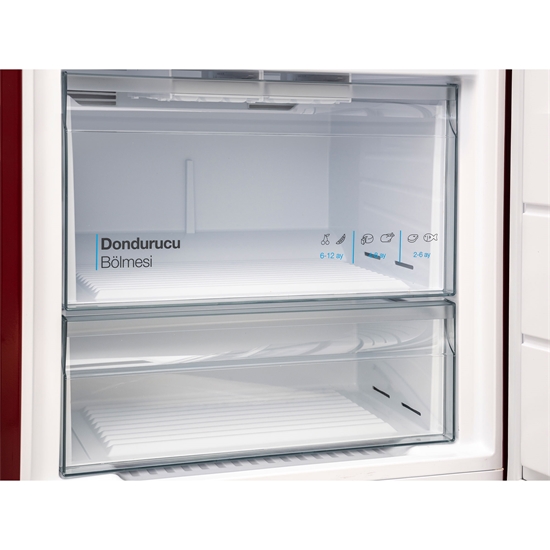 Vestel RETRO NFK52211 Bordo 471 Lt No-Frost Buzdolabı