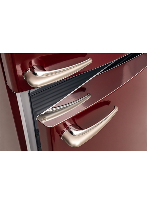 Vestel RETRO NFK52211 Bordo 471 Lt No-Frost Buzdolabı