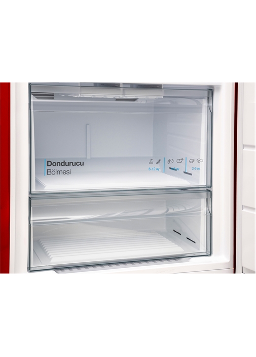 Vestel RETRO NFK52211 Kırmızı 471 Lt No-Frost Buzdolabı