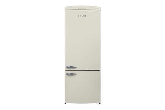 Vestel RETRO NFK52211 Bej 471 Lt No-Frost Buzdolabı | Vestel
