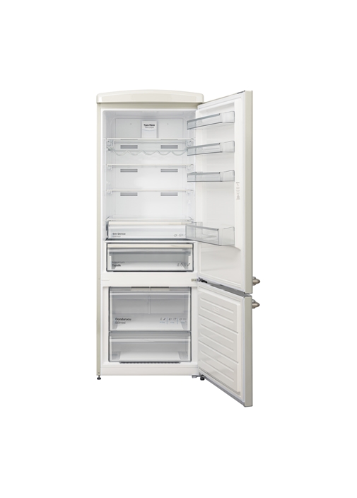 Vestel RETRO NFK52211 Bej 471 Lt No-Frost Buzdolabı