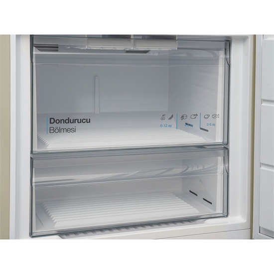 Vestel RETRO NFK52211 Bej 471 Lt No-Frost Buzdolabı