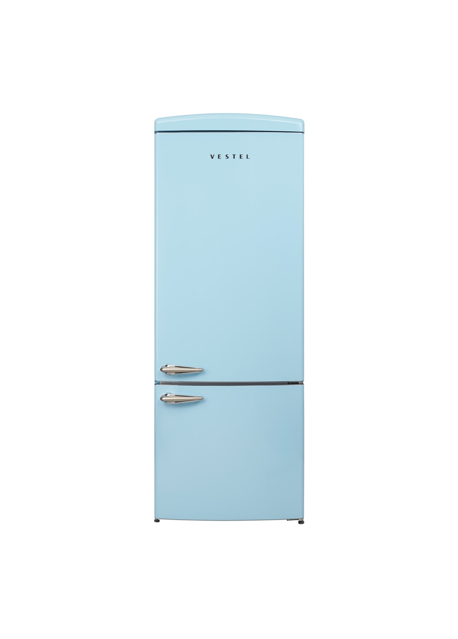 Vestel RETRO NFK52111 Düş Mavisi 471 Lt No-Frost Buzdolabı