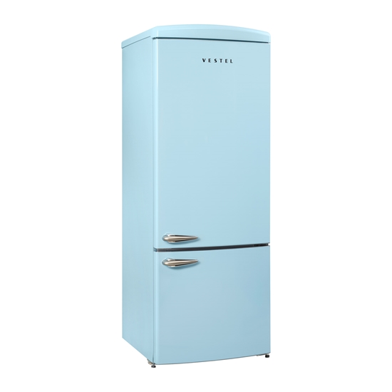 Vestel RETRO NFK52111 Düş Mavisi 471 Lt No-Frost Buzdolabı