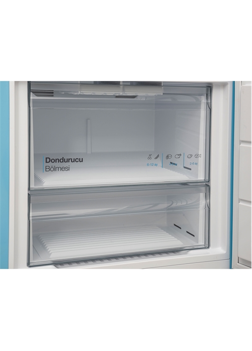 Vestel RETRO NFK52111 Düş Mavisi 471 Lt No-Frost Buzdolabı
