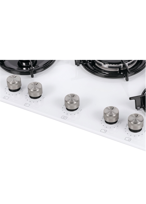 Vestel AO-71159 B DG-W 70 cm 5 Gözü Gazlı (1 Gözü Wok'lu) Ankastre Ocak