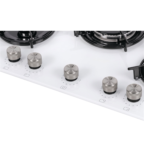 Vestel AO-71159 B DG-W 70 cm 5 Gözü Gazlı (1 Gözü Wok'lu) Ankastre Ocak