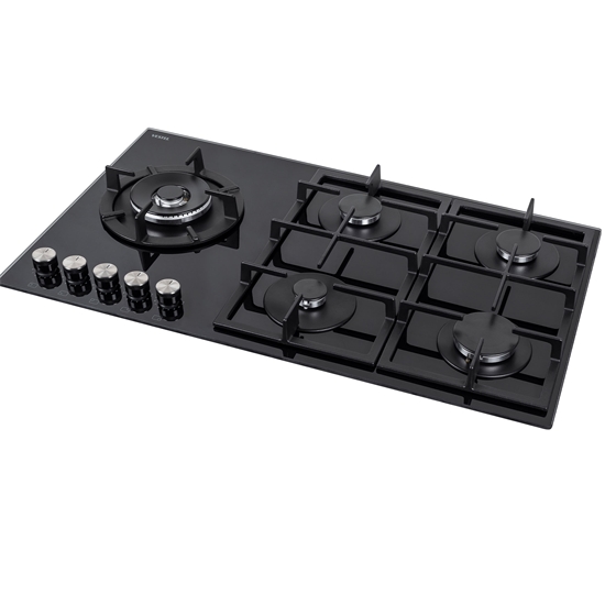 Vestel AO-91159 S DG-W 90 cm 5 Gözü Gazlı (1 Gözü Wok'lu) Ankastre Ocak