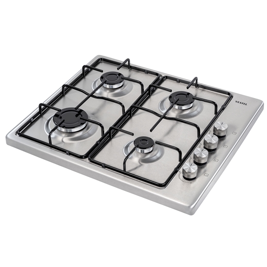 Vestel SO- 6004 X DG 60 cm 4 Gözü Gazlı Set Üstü Ocak