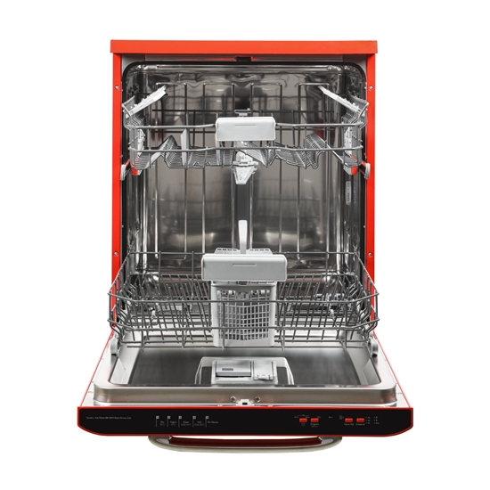 Vestel x Aslı Filinta BM 5001 Retro Kırmızı Çini Bulaşık Makinesi