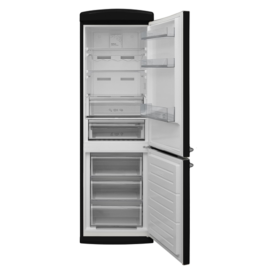 Vestel RETRO NFK37211 SİYAH 330 Lt No-Frost Buzdolabı