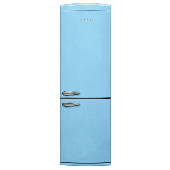 Vestel RETRO NFK37211 DÜŞ MAVİSİ 330 Lt No-Frost Buzdolabı