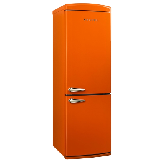 Vestel RETRO NFK37011 TURUNCU 330 Lt No-Frost Buzdolabı