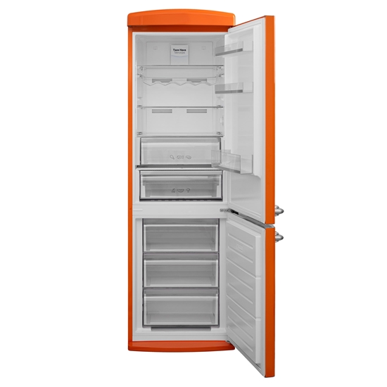 Vestel RETRO NFK37011 TURUNCU 330 Lt No-Frost Buzdolabı