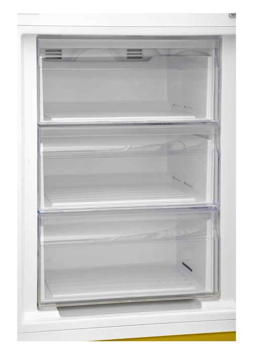 Vestel Retro NFK37011 330 Lt No-Frost Sarı Buzdolabı