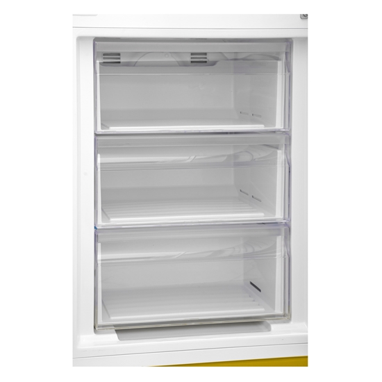 Vestel Retro NFK37011 330 Lt No-Frost Sarı Buzdolabı