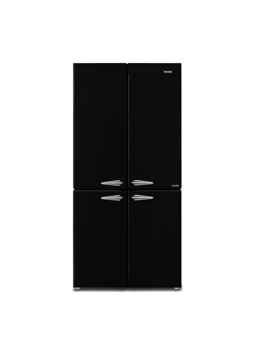 Vestel RETRO FD56011 SİYAH 487 Lt No-Frost Buzdolabı